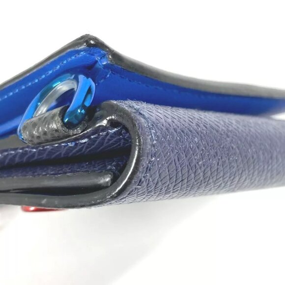 LOUIS VUITTON M63041 Monogram&Taiga Compact Wallet Folded wallet - Picture 10 of 16